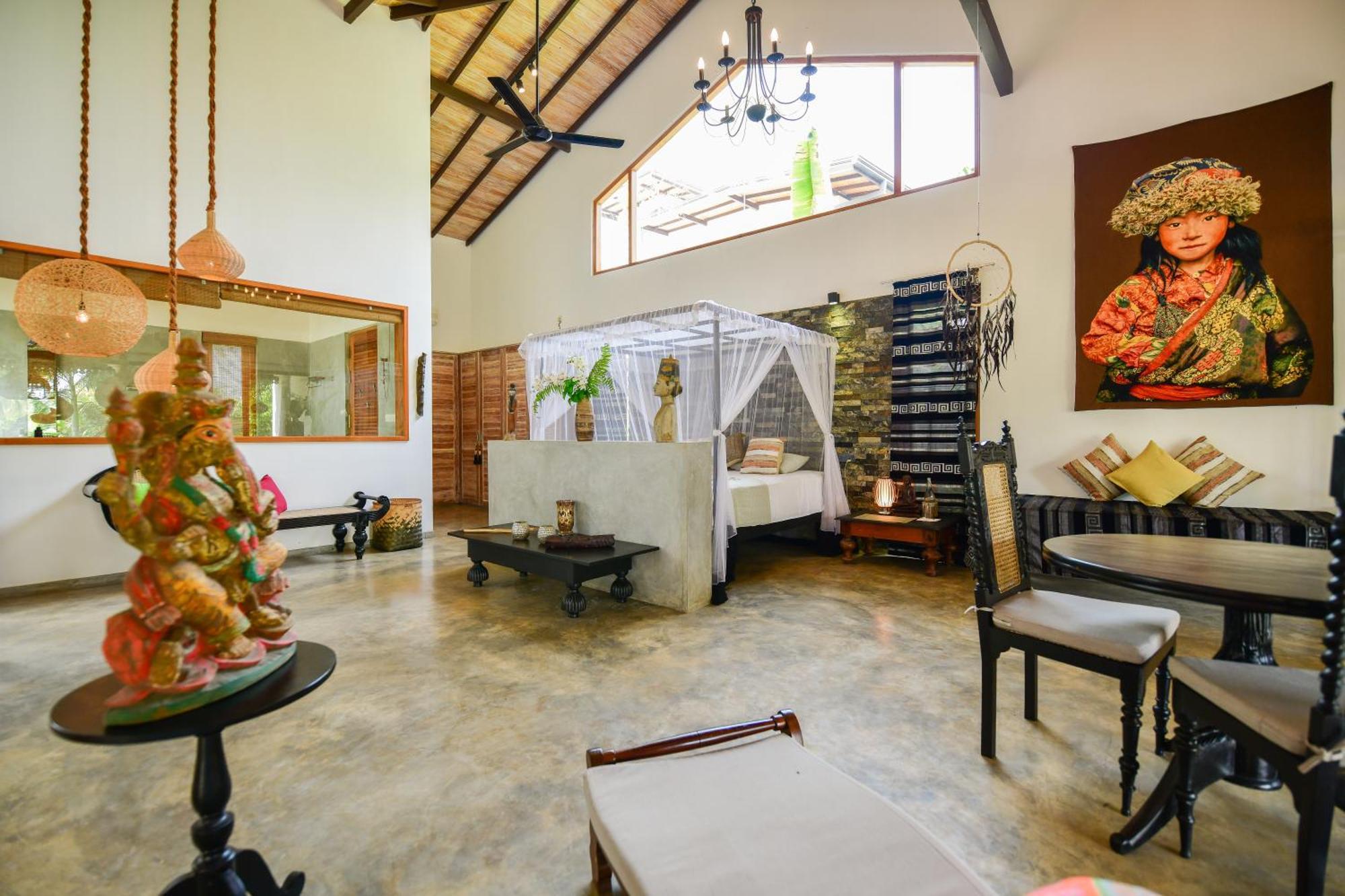 Tropical House - Jungleside Villa Hikkaduwa Quarto foto